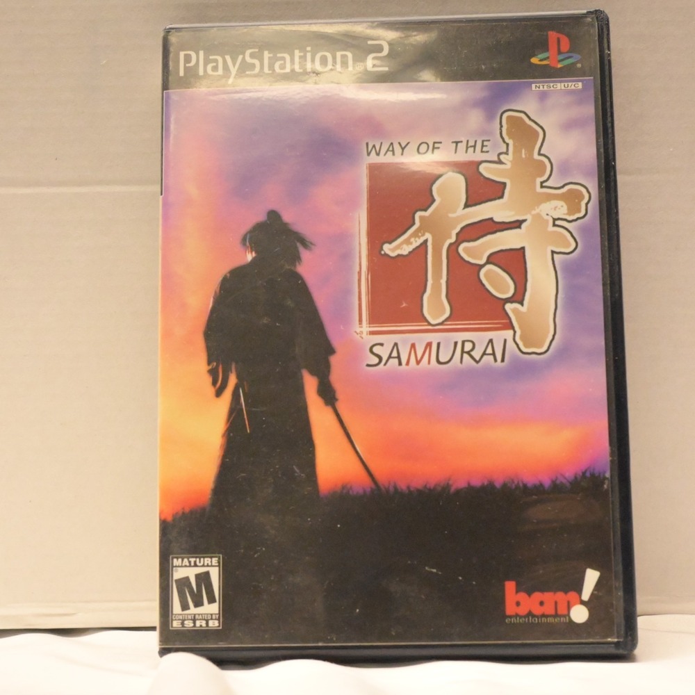 Way of the Samurai CIB Sony PS2 Complete w/ Case Manual Disc